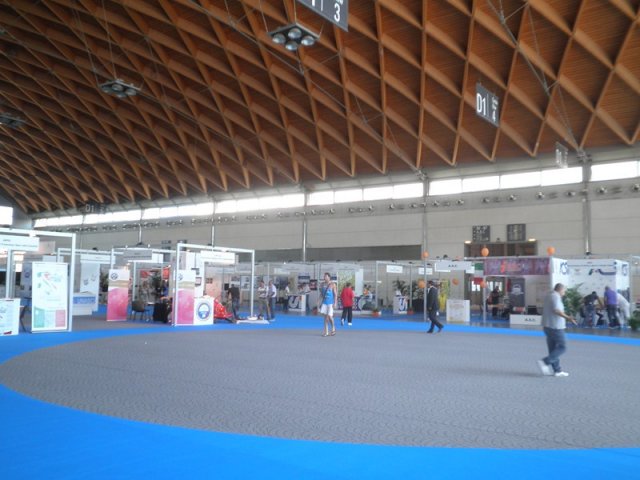 I vari stand delle Federazioni sportive a Sports Days 2011 Rimini Fiere